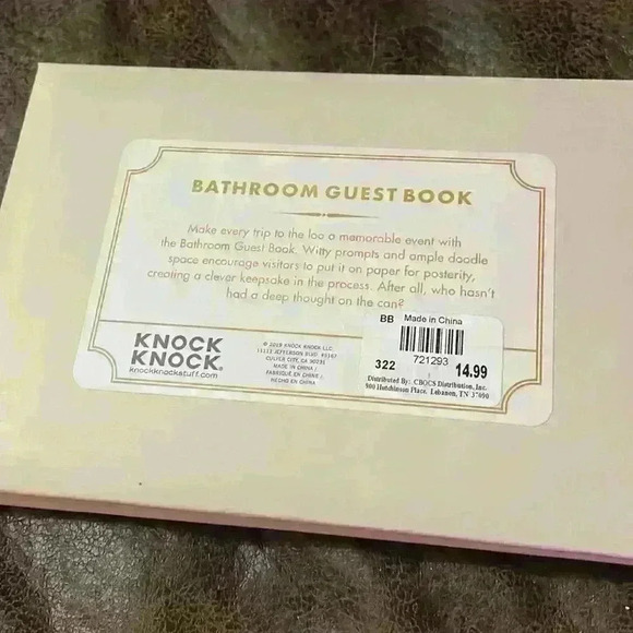 Bathroom guestbook - Picture 2 of 2